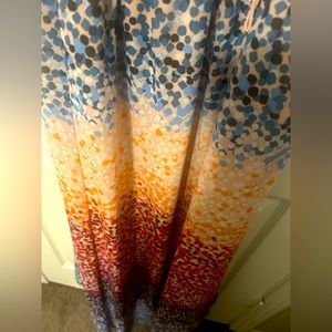 Floral pattern sleeveless dress